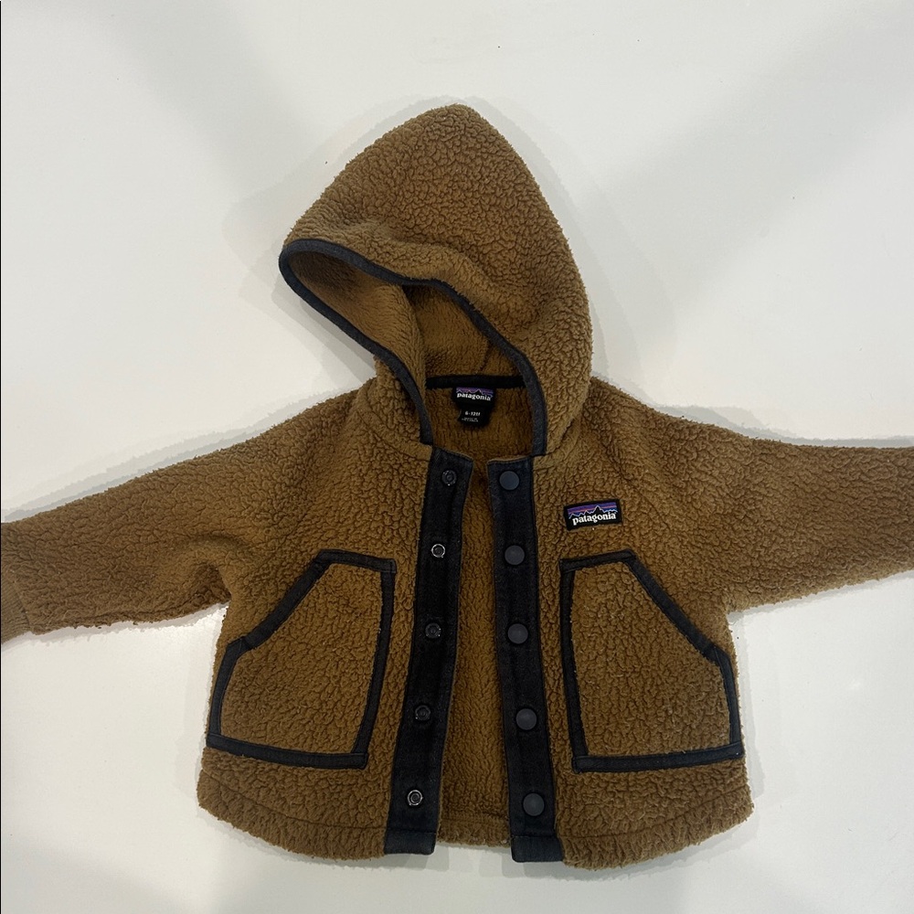 Patagonia infant / baby fleece jacket 
Used but lots of life left